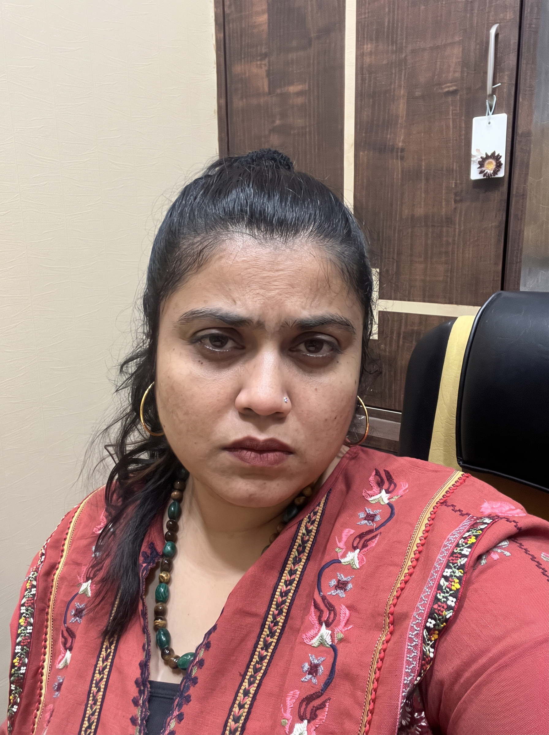 Debani Ghosh before the shift